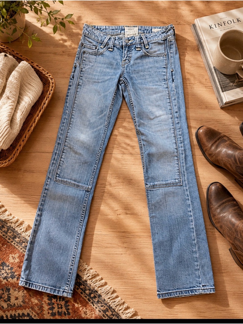 Taverniti So Jeans “Tracy” Low Rise Y2K Jeans – Size 27